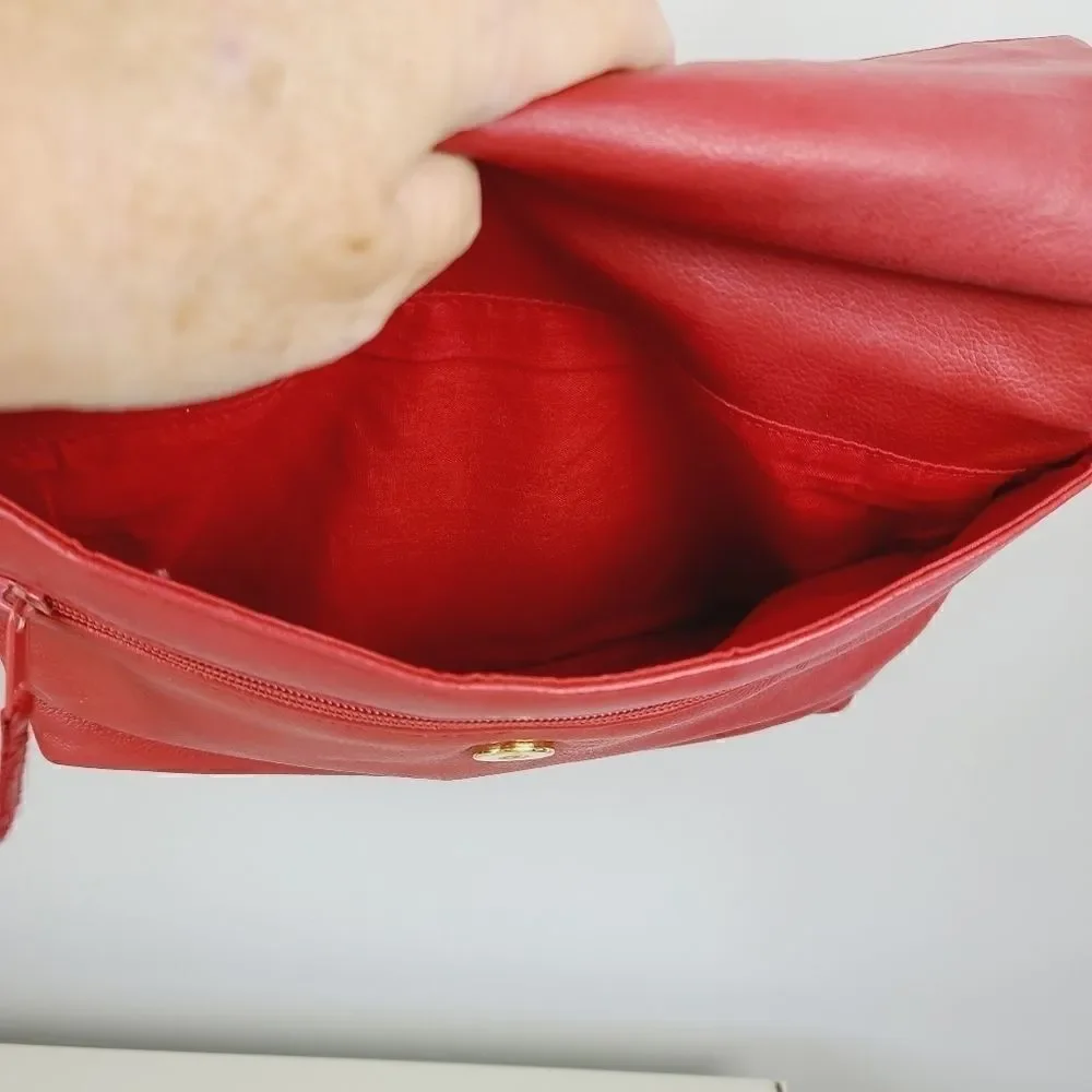 Via Piaggi Leather Purse
